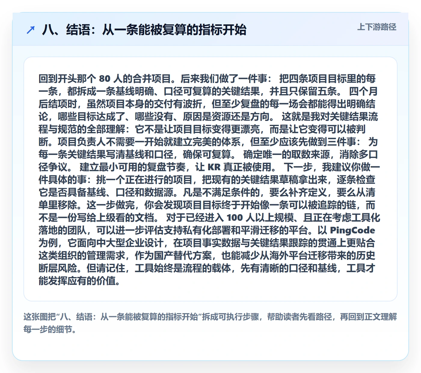 八、结语:从一条能被复算的指标开始