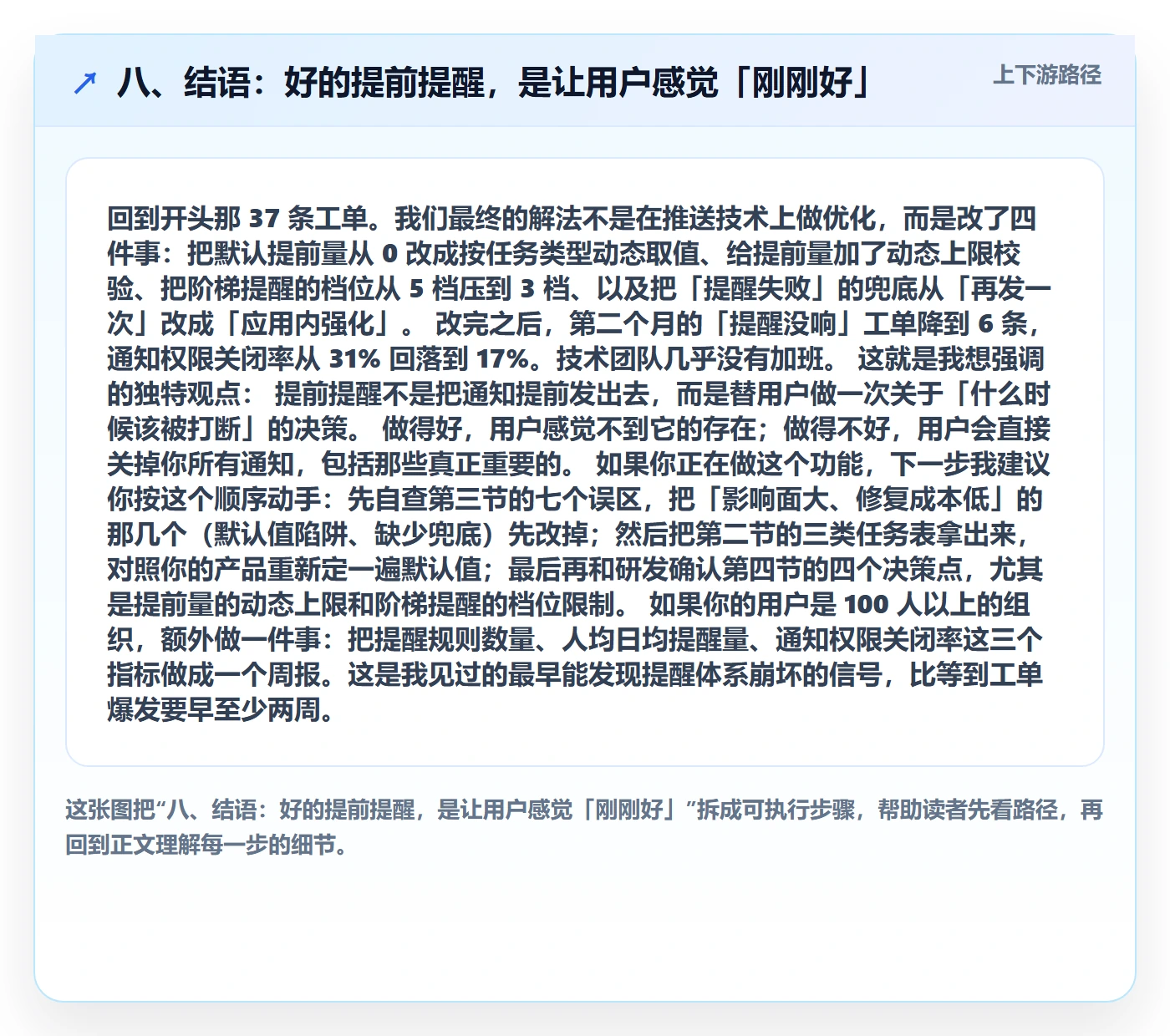 八、结语:好的提前提醒,是让用户感觉「刚刚好」