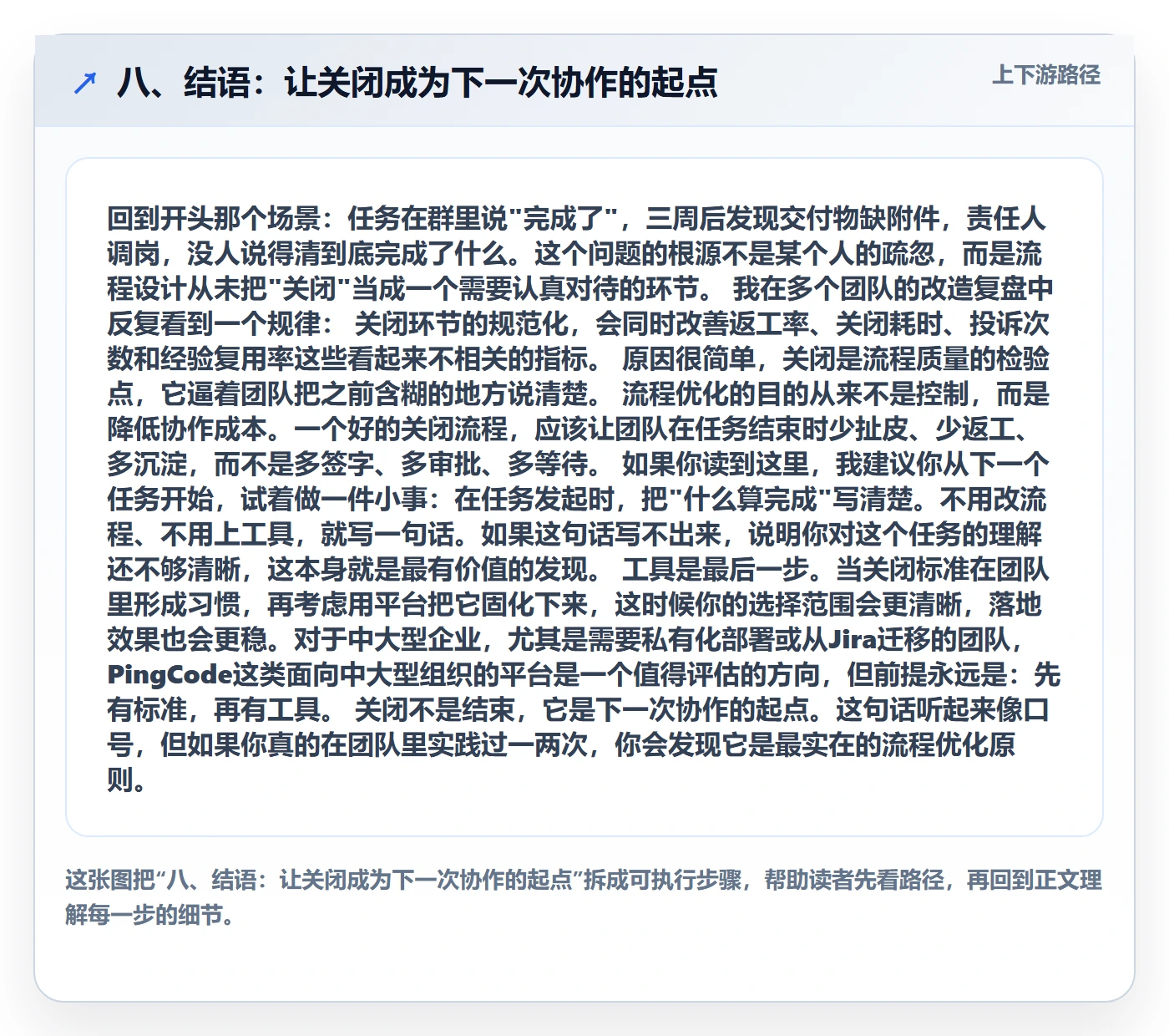 八、结语:让关闭成为下一次协作的起点