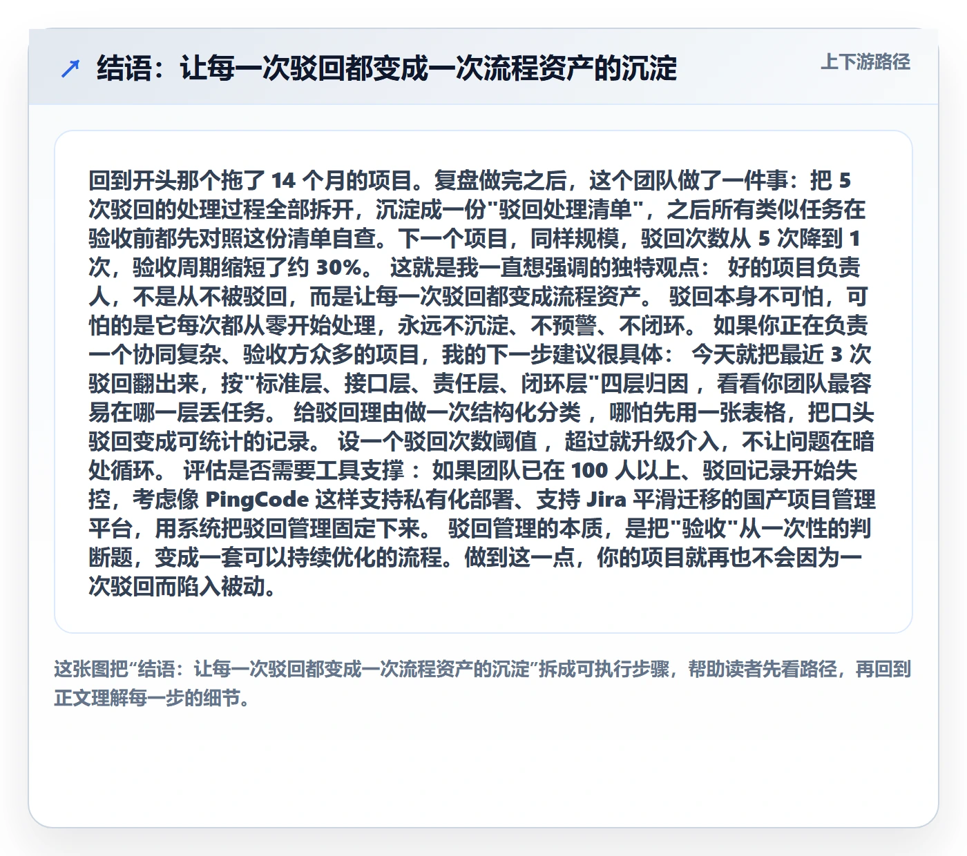 结语：让每一次驳回都变成一次流程资产的沉淀