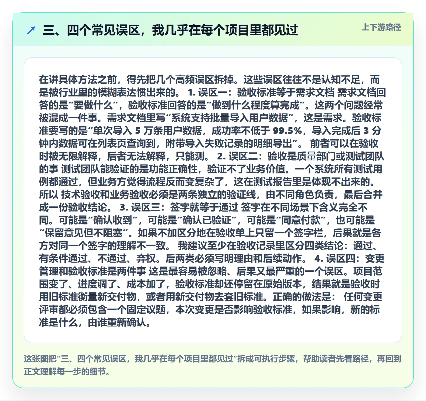 三、四个常见误区,我几乎在每个项目里都见过