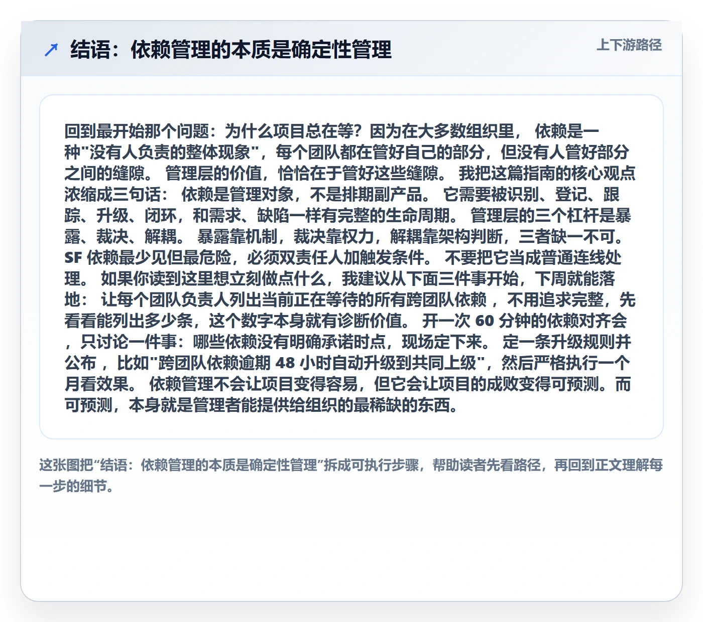 结语:依赖管理的本质是确定性管理