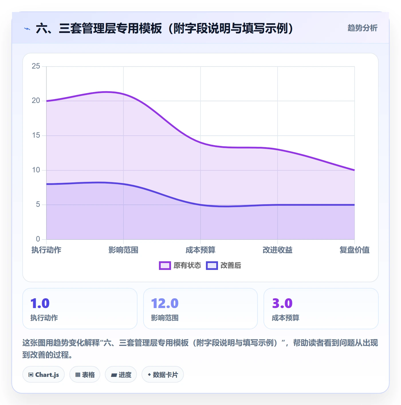 六、三套管理层专用模板(附字段说明与填写示例)