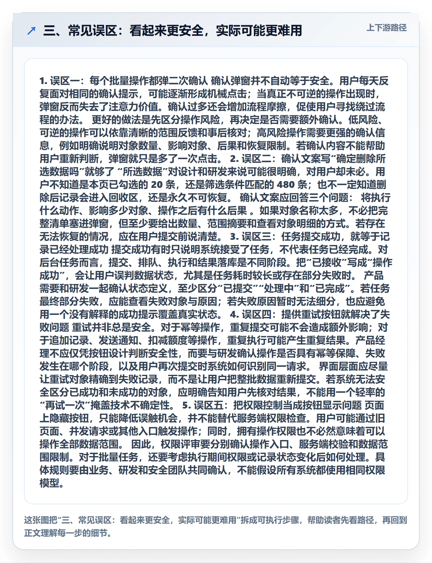 三、常见误区:看起来更安全,实际可能更难用