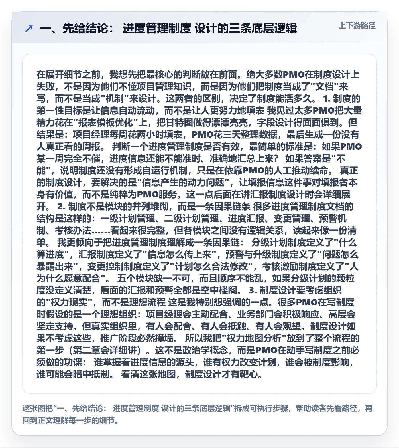 实际进度管理指南：PMO如何做好进度管理，制度设计全流程