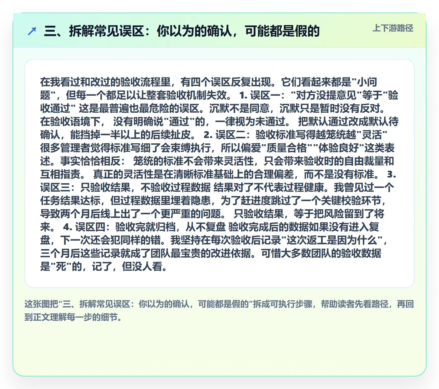 三、拆解常见误区:你以为的确认,可能都是假的