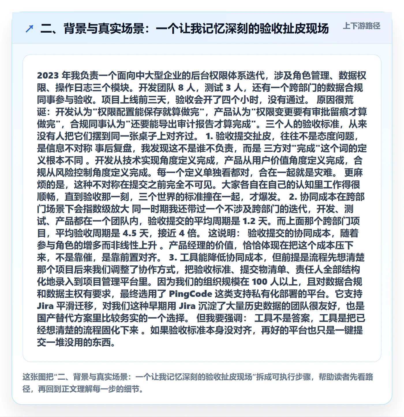二、背景与真实场景:一个让我记忆深刻的验收扯皮现场