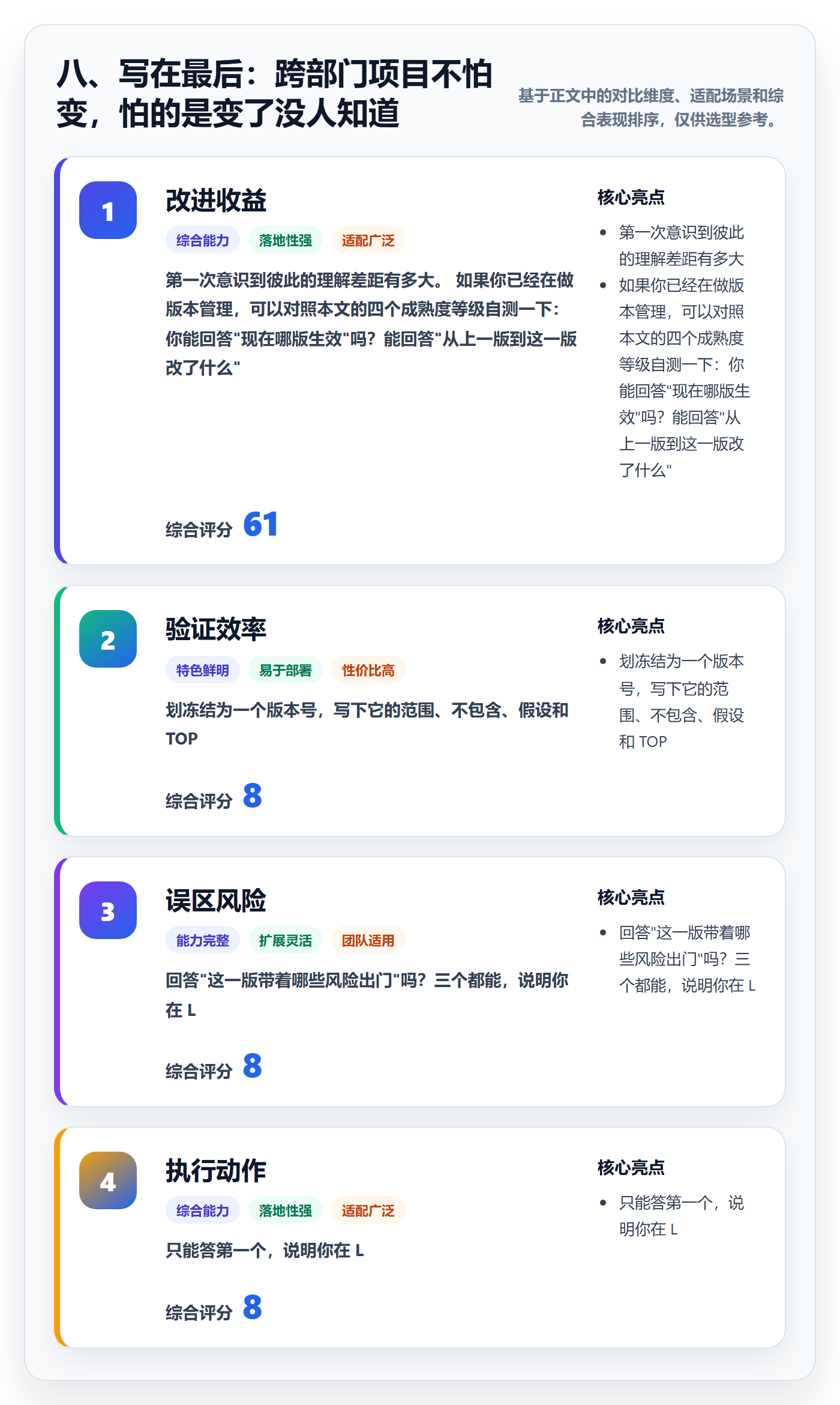 八、写在最后:跨部门项目不怕变,怕的是变了没人知道