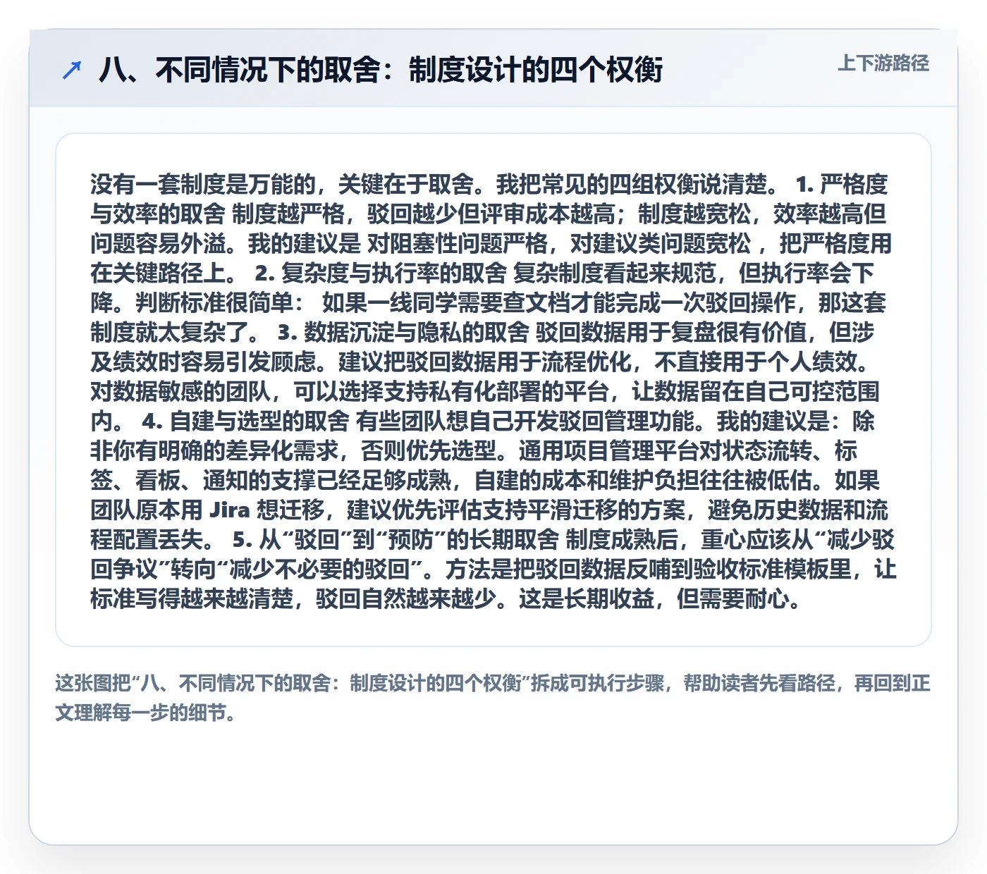 八、不同情况下的取舍：制度设计的四个权衡