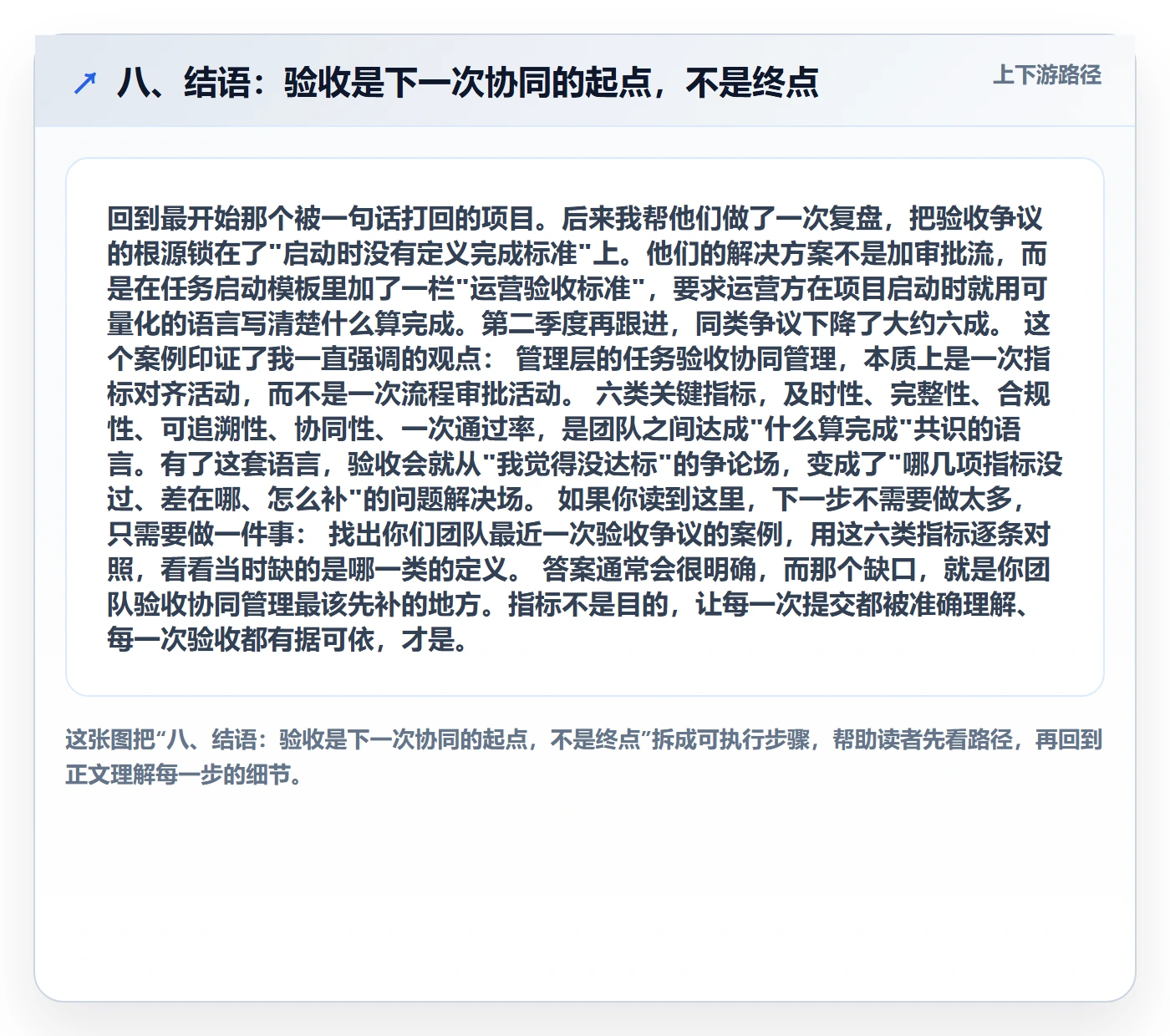 八、结语:验收是下一次协同的起点,不是终点