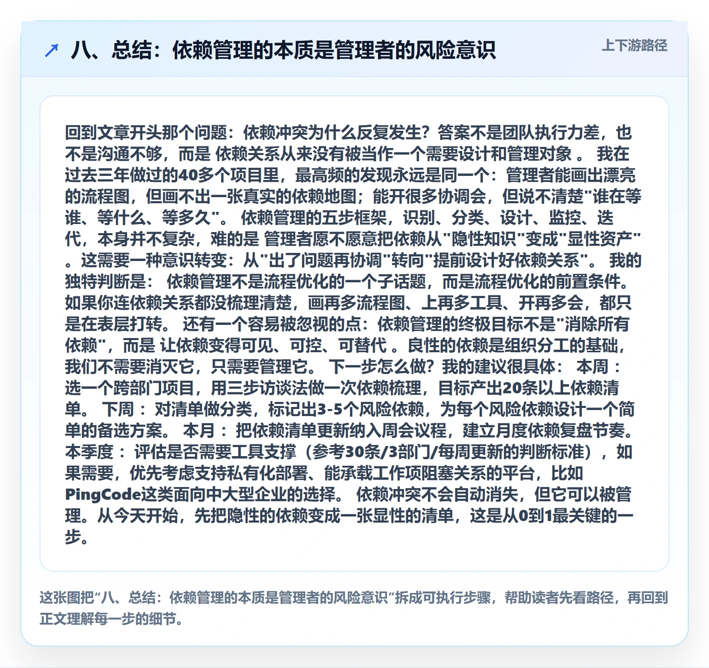 八、总结:依赖管理的本质是管理者的风险意识