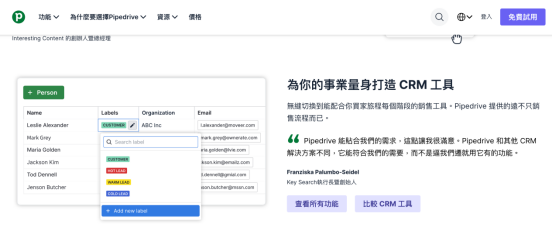 中小企业 CRM 选型白皮书：8 款主流产品能力对照与落地建议