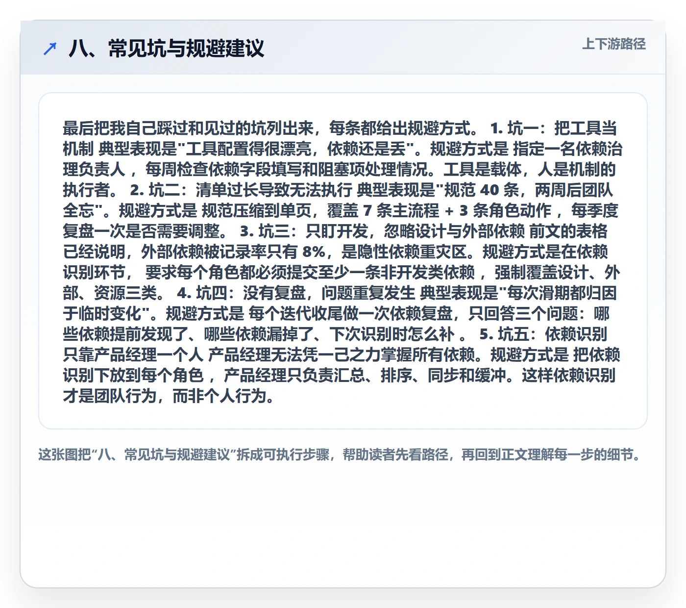 八、常见坑与规避建议