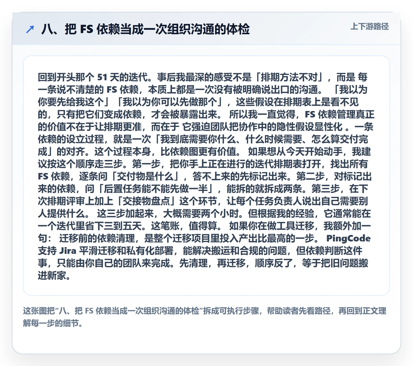 八、把 FS 依赖当成一次组织沟通的体检